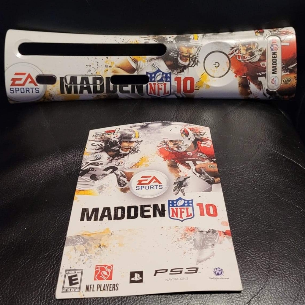 2010 Madden NFL Xbox 360 faceplate